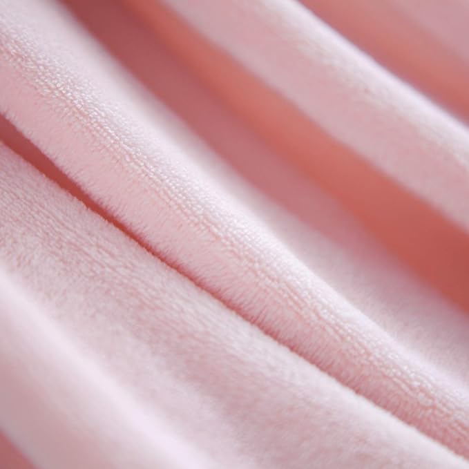 Bedsure GentleSoft Fleece Blankets King Size Pink - Bed Blanket Soft Lightweight Plush Cozy Fuzzy Luxury Microfiber Throws, 108x90 inches