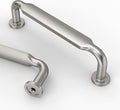 Asidrama 10 Pack 3 Inch(76mm) Brushed Satin Nickel Kitchen Cabinet Handles, Cabinet Pulls Kitchen Cabinet Hardware for Cupboard Drawer Pulls