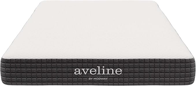 Modway Aveline 6” Gel Infused Memory Mattress with CertiPUR-US Certified Foam Narrow Twin Mattress