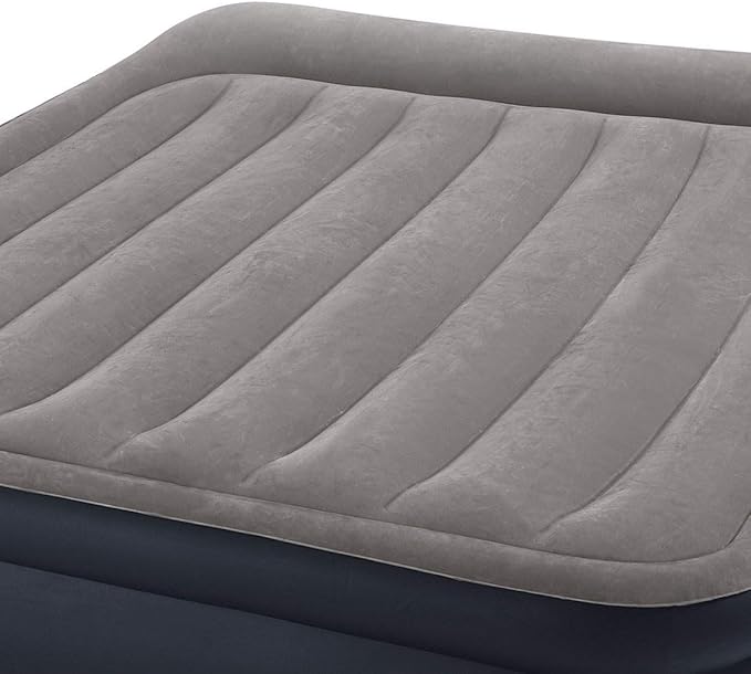 Intex Pillow Dura-Beam Series Rest Raised Airbed with Internal Pump (2020 Model)