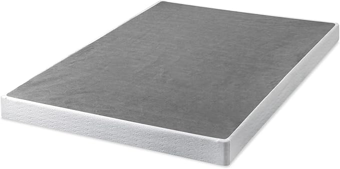 ZINUS 5 Inch Queen Metal Smart Box Spring with Quick Assembly, Mattress Foundation, Strong Metal Frame, Easy Assembly