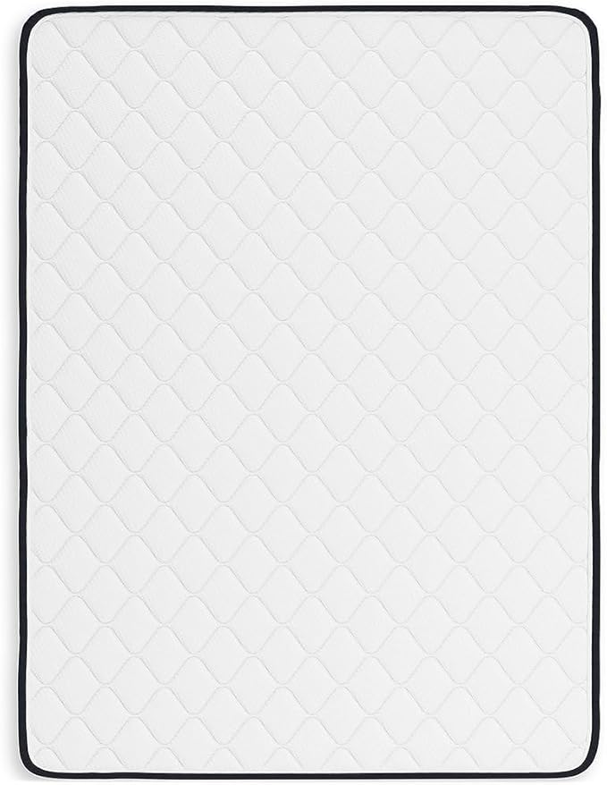 Signature Design by Ashley King Size Medium Firm 6 Inch Memory Foam Mattress with Breathable Quilted Cover, Fiberglass Free, Mattress in A Box