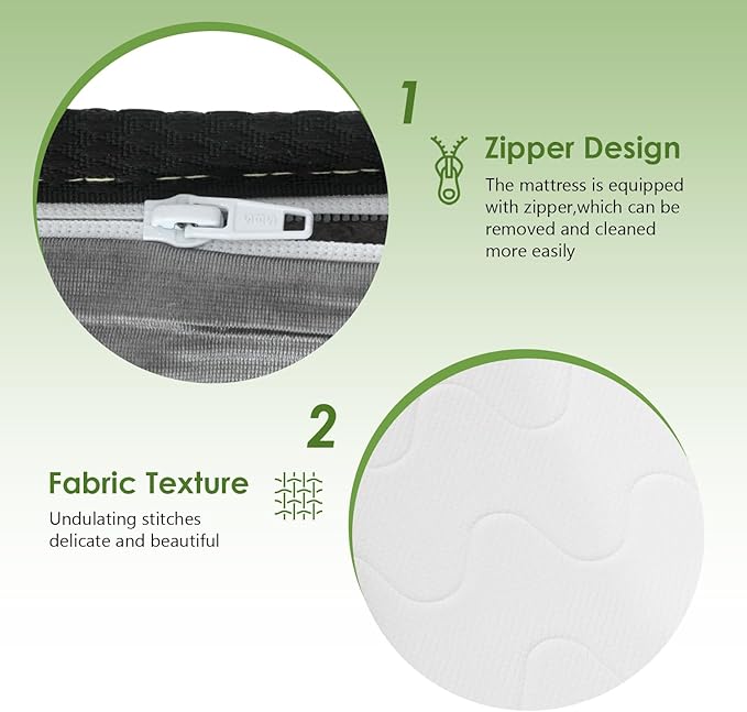 PayLessHere | 12 Inch Queen Mattress | Medium Firm Hybrid Mattress | White | with High-Density Foam and Breathable Cover | Pocket Spring Design, Pressure Relief | Bed in a Box, CertiPUR-US Certified