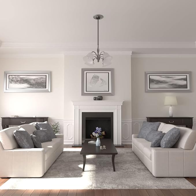 Ekena Millwork Bradford Ceiling Medallion, Silver