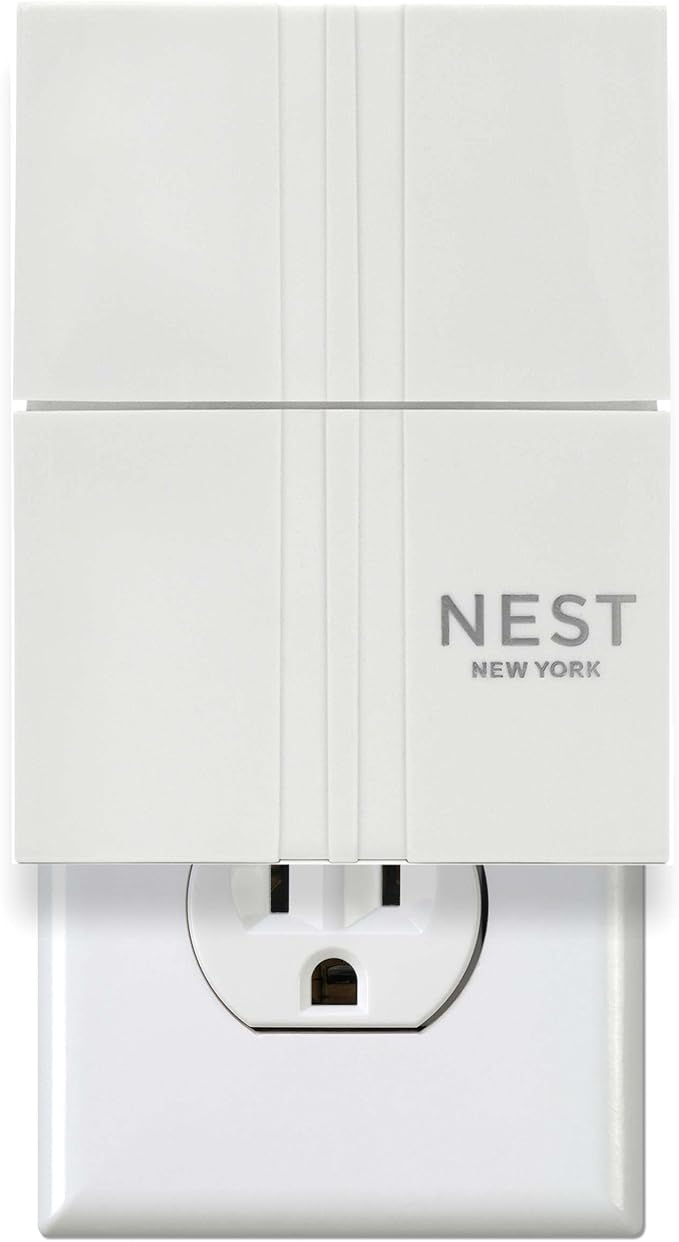NEST New York Wall Diffuser Device - Up to 30 Days of Continuous Scent - Flame Free - Made in USA