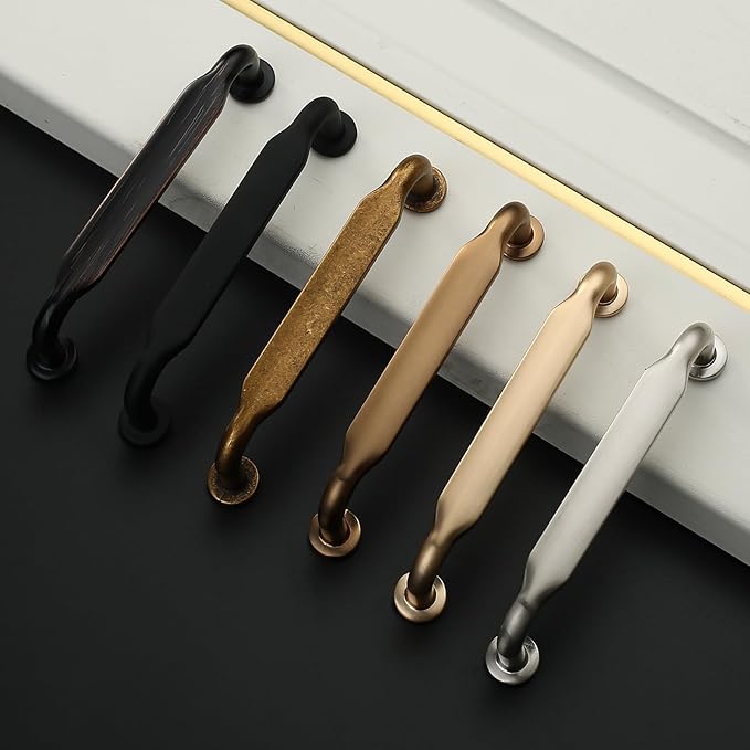 Asidrama 20 Pack 3 Inch(76mm) Matte Black Kitchen Cabinet Handles, Cabinet Pulls Kitchen Cabinet Hardware for Cupboard Drawer Pulls