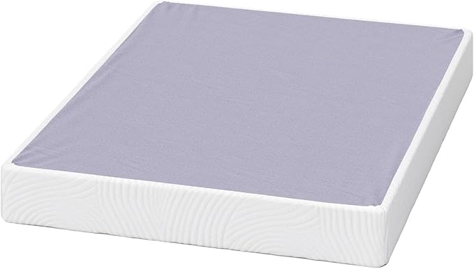 ZINUS Edgar 8 Inch Bamboo Box Spring, Mattress Foundation, Sturdy Bamboo Structure, Low Profile, Easy Assembly, Full