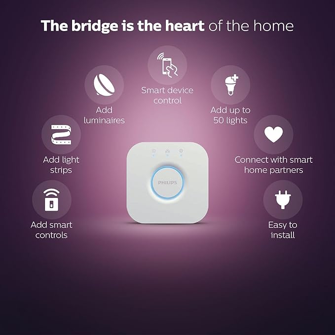 Philips Hue Indoor 6-Foot Smart LED Light Strip Plus Base Kit - Color-Changing Single Color Effect - 1 Pack - Control with Hue App - Works with Alexa, Google Assistant and Apple HomeKit (Pack of 4)