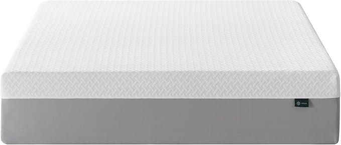 ZINUS 12 Inch Green Tea Essential Memory Foam Mattress [New Version], King, Fiberglass Free, Medium Feel, Breathable Airflow Memory Foam, Certified Safe Foams & Fabric, Mattress in A Box