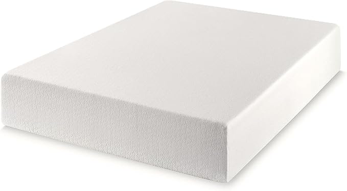 Best Price Mattress 14 Inch Cal King Mattress Bed-In-A-Box, Green Tea Memory Foam, White