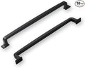 khtumeware 10 Pack 8 Inch Cabinet Handles - Matte Black Cabinet Pulls and Drawer Handles