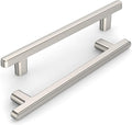 10 Pack 5 Inch(128mm) Kitchen Cabinet Handles Brushed Satin Nickel Cabinet Pulls Kitchen Cabinet Hardware Drawer Pulls for Cupboard Wardrobe
