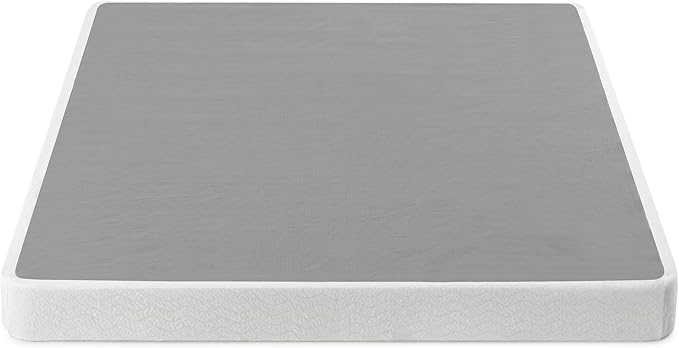 ZINUS 5 Inch Queen Metal Smart Box Spring with Quick Assembly, Mattress Foundation, Strong Metal Frame, Easy Assembly