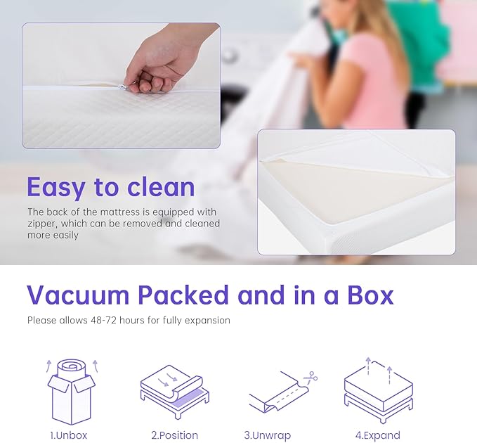 PayLessHere 6 Inch California King Gel Memory Foam Mattress Fiberglass Free/CertiPUR-US Certified/Bed-in-a-Box/Cool Sleep & Comfy Support
