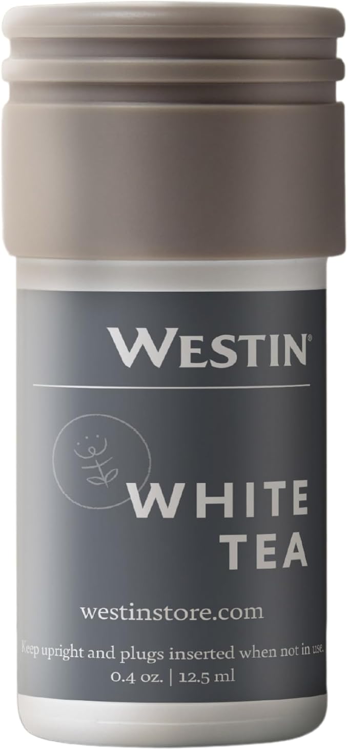 Westin Mini Home Diffuser Refill | Authentic White Tea Scent | Hotel Collection Refill Capsule | Up to 300 Hours | Notes of White Tea, Cedar, Vanilla | Waterless Fragrance for Plug-in Wall Diffusers
