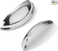 khtumeware 10 Pack 3-1/2" Drawer Pulls Polished Chrome Cabinet Cup Pulls Kitchen Hardware Cabinet Handles Drawer Handles Knobs 3.5 inch Hole Center