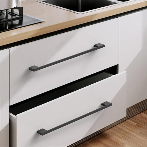 10 Pack Matte Black Cabinet Pulls 10 Inch Cabinet Handles Kitchen Cabinet Hardware Kitchen Handles for Cabinets Black Dresser Pulls Drawer Handle