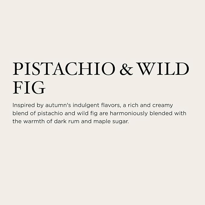 NEST New York Reed Diffuser, Pistachio & Wild Fig - 5.9 fl oz - Fragrance for Up to 90 Days - Reusable, Refillable Glass Holder - Includes 8 All-Natural Reed Sticks - Flame Free