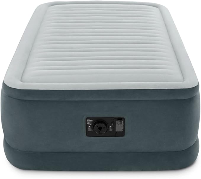 Intex Comfort Plush Elevated Dura-Beam Airbed with Built-in Electric Pump