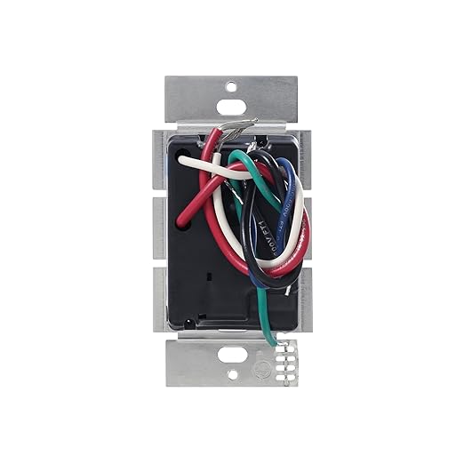 Lutron Caseta Original Smart Light Switch (Lutron Smart Hub Required), for Home, LED Lights, and Fans, 6 Amp, Single-Pole/3-Way, Neutral Required, PD-6ANS-WH 3 Pack, White