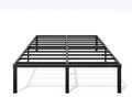 Metal Bed Frame King Size - 16 Inch Heavy-Duty King Platform Bed Frame No Box Spring Needed, Easy Assembly, Noise-Free, Sturdy Mattress Foundation, Underbed Storage Space
