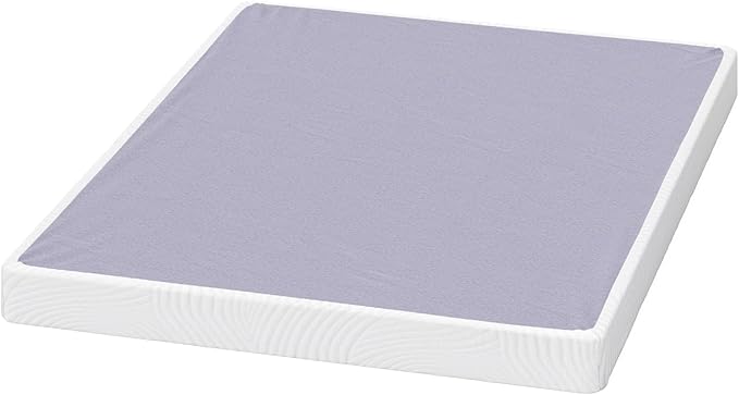 ZINUS Edgar 4 Inch Bamboo Box Spring, Mattress Foundation, Sturdy Bamboo Structure, Low Profile, Easy Assembly, Full