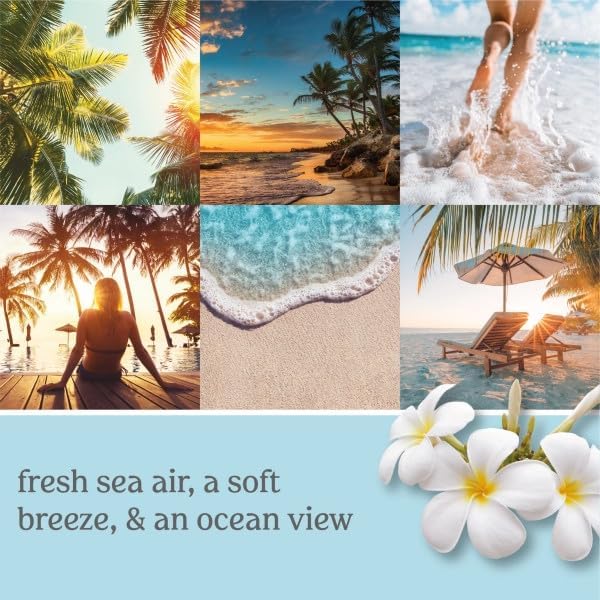 Yankee Candle ScentPlug Refill, Beach Escape (Pack of 4)