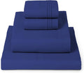 Mellanni Queen Sheets Set - 4 PC Iconic Collection Bedding - Hotel Luxury, Extra Soft, Cooling Bed Sheets - Wrinkle, Fade, Stain Resistant (Queen, Royal Blue)