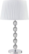 Agata Tall Table Lamp – Sleek Modern Desk Lamp for Bedrooms & Living Rooms, Compact Luxury Lighting (10" x 10" x 32")