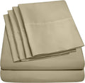 Twin XL Size Bed Sheets - 4 Piece 1500 Supreme Collection Fine Brushed Microfiber Deep Pocket Twin X-Large Sheet Set Bedding - 1 EXTRA PILLOW CASES, GREAT VALUE, Twin XL, Sage