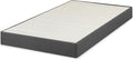 ZINUS Upholstered Metal and Wood Box Spring, 7.5 Inch Mattress Foundation, Easy Assembly, Fabric Paneled Design, Twin