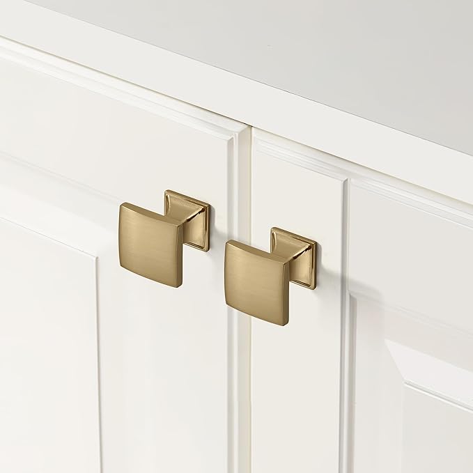 khtumeware 2pk 6.25 Inch Cabinet Handles | Champagne Bronze Drawer Pulls