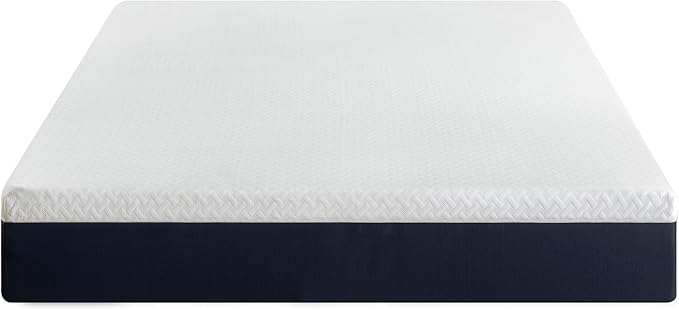 ZINUS 10 Inch Queen Cooling Comfort Hybrid Mattress [New Version], Fiberglass Free, Medium Firm Feel, Motion Isolation, Certified Safe Foams & Fabric