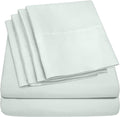 King Size Bed Sheets - 6 Piece 1500 Supreme Collection Fine Brushed Microfiber Deep Pocket King Sheet Set Bedding - 2 Extra Pillow Cases, Great Value, King, Mint(Pack of 1)