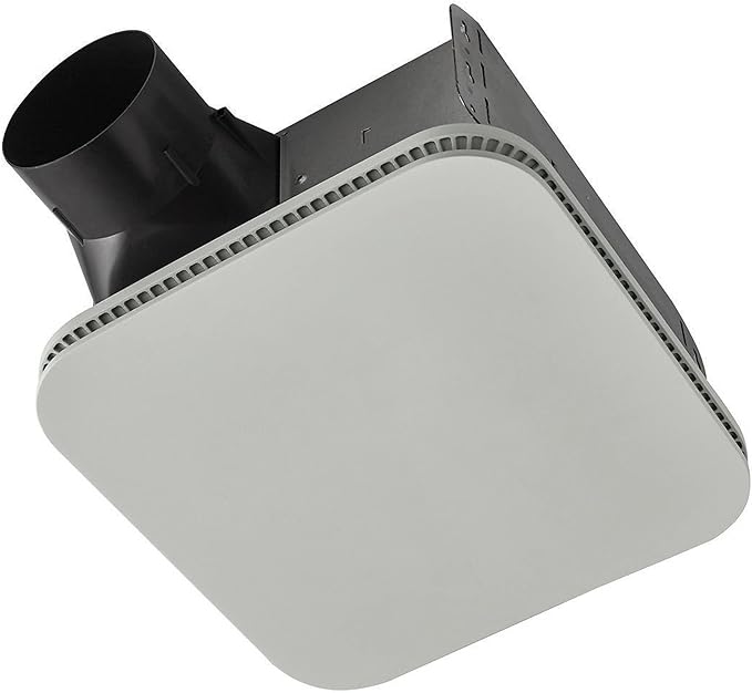 Broan-NuTone Bathroom Exhaust Fan – Easy Retrofit Without Attic Access, Ultra-Quiet 0.7 Sones, 80 CFM, ENERGY STAR Certified, Made in USA, Moisture & Odor Control with Easy-Clean Grille