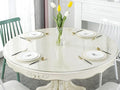 Deep Dream 1.5mm Thick 36 Inches Clear Round Table Protector, Round Table Cover, Tablecloth Protector, Table Protector for Dining Room Table & Office