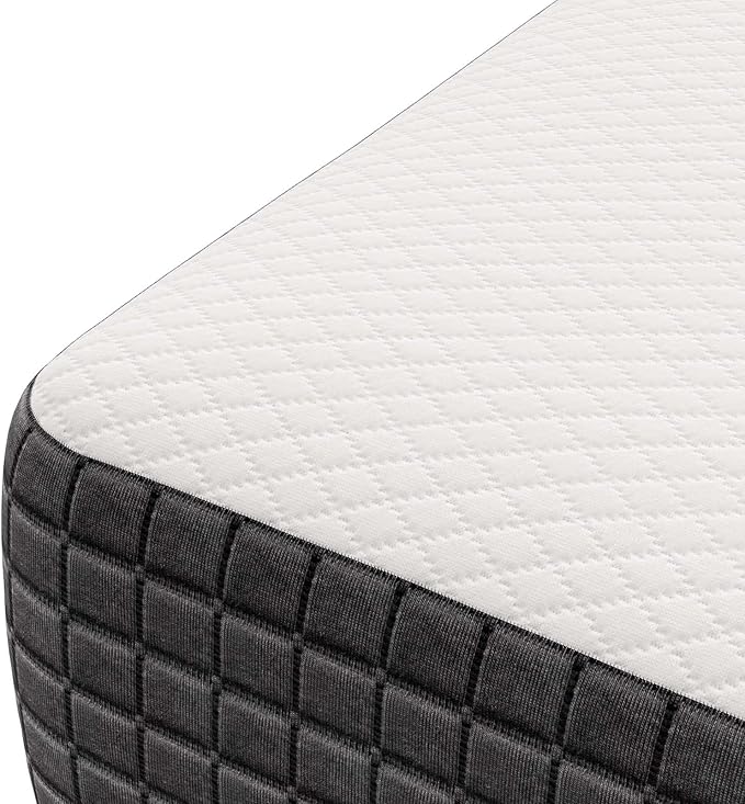 Modway Aveline Gel Infused Memory Mattress with CertiPUR-US Certified Foam, Queen, White