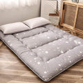 MAXYOYO Grey Constellation Japanese Floor Futon Mattress, Tatami Floor Mat Portable Camping Mattress Kids Sleeping Pad Foldable Rolling Up Floor Lounger Couch Bed with Mattress Protector, Twin