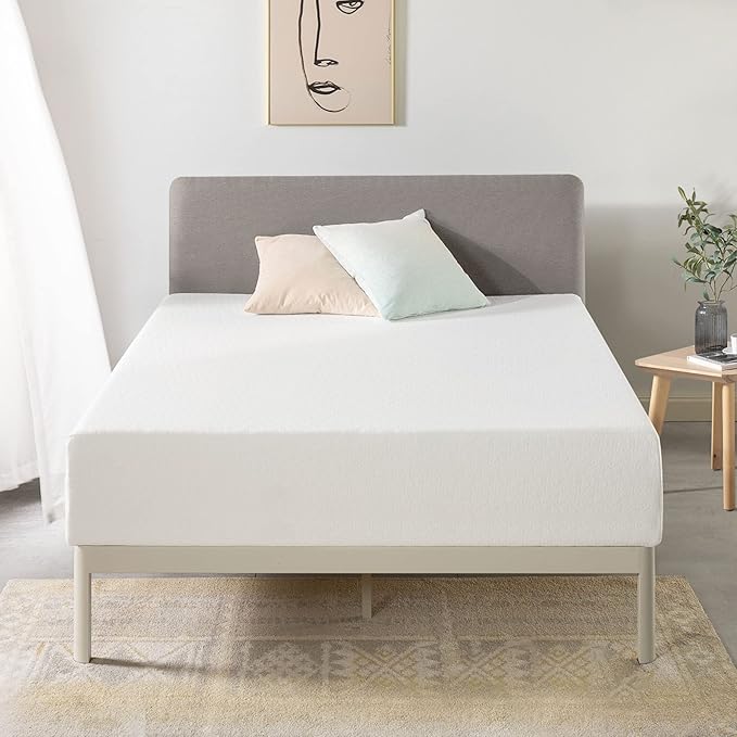 Best Price Mattress 14 Inch King Mattress Bed-In-A-Box, Green Tea Memory Foam