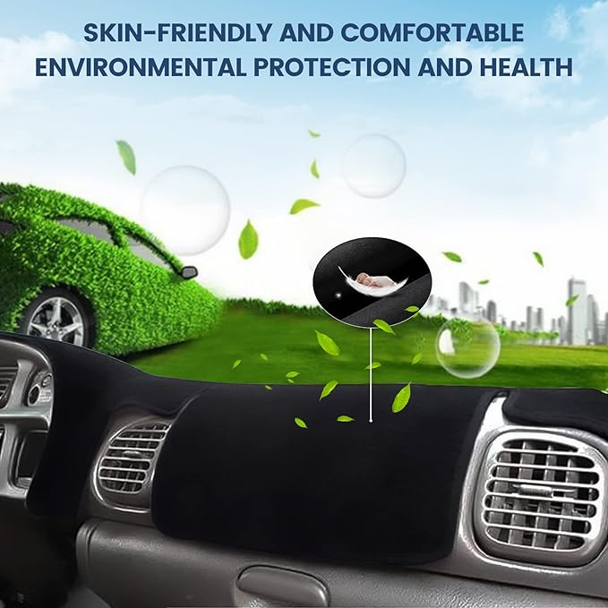 Dash Cover for Hyundai Sonata 2024 2025 2026 (Only fits for 12.3-inch Touchscreen) Flannel Dashboard Cover Nonslip Dash Mat Protector Sunshade No Glare Black