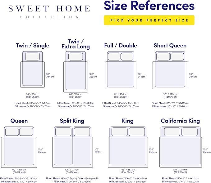 Sweet Home Collection King Size Sheet Set with Built-in Sheet Straps - Deep Pocket Fitted Sheet, Flat Sheet & Pillowcases - Soft, Wrinkle-Free, Secure Fit - Fuschia