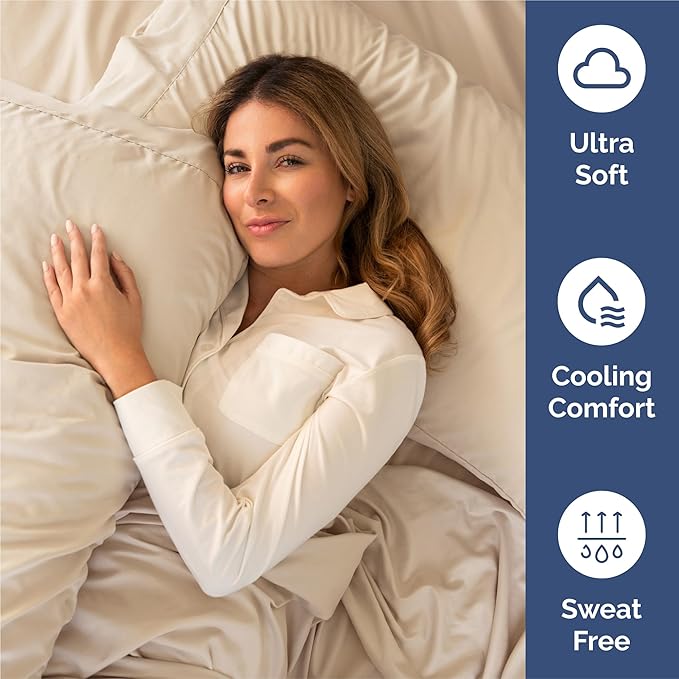 Full 6 Piece Sheet Set - Comfy Breathable & Cooling - Ultra Soft Hotel Luxury Bedding Set with 8-16 Inch Deep Pockets - 1 Flat & 1 Fitted Sheet & 4 Pillowcases - Cozy, Wrinkle Free & Easy Care - Wheat