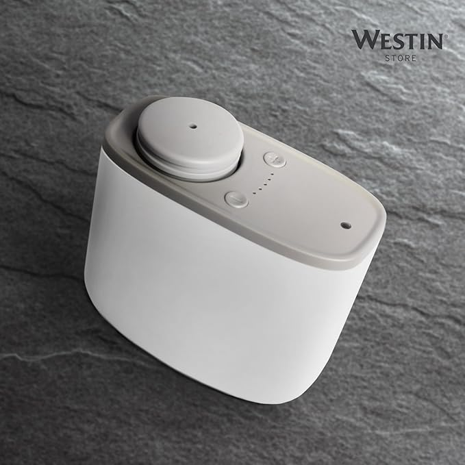 Westin Mini Home Diffuser & Fragrance Refill | Authentic White Tea Scent | Luxury Hotel Diffuser | Up to 300 Hours | Notes of White Tea, Cedar, Vanilla | Waterless Fragrance Plug-in Wall Diffusers