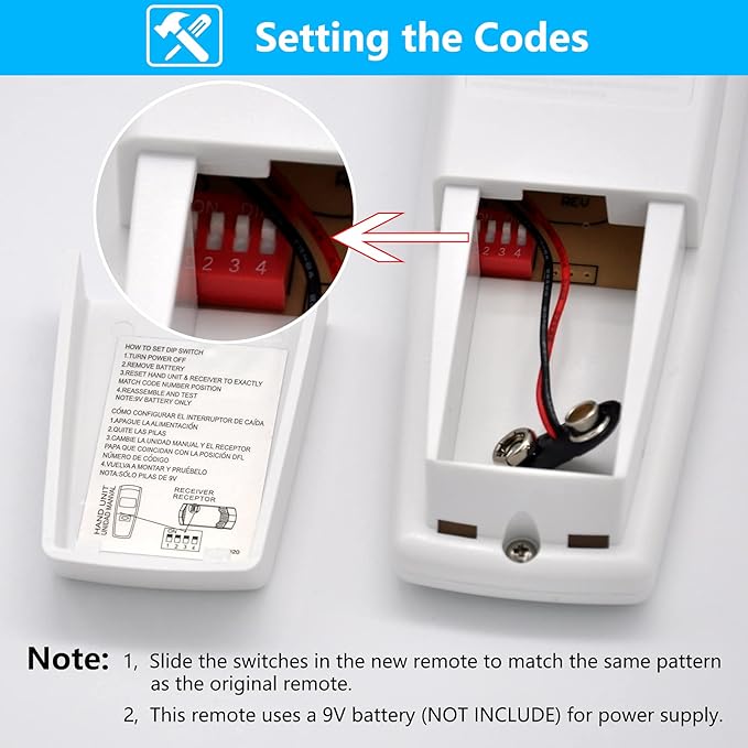 Fan-HD Ceiling Fan Remote Control Replacement for Hampton Bay Hunter, 303.9MHz Light Dimmer w/ 3-Speed, Replace for UC7078T CHQ7078T CHQ8BT7078T L3H2014FANHD L3H2010FANHD HD5(Remote Only)