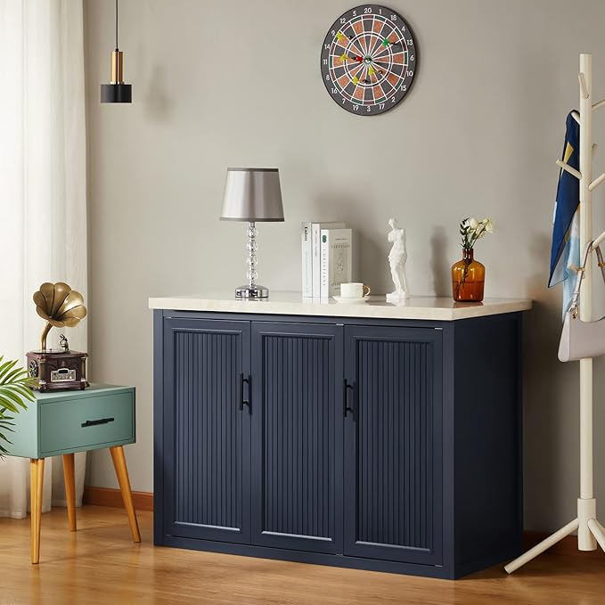 HBL' 10 Pack | 3-1/2 Inch Center to Center Matte Black Cabinet Pulls Kitchen Cabinet Handles, Made of Stainless Steel, Ideal for Cabinet,Drawer,Cupboard and Wardrobe.