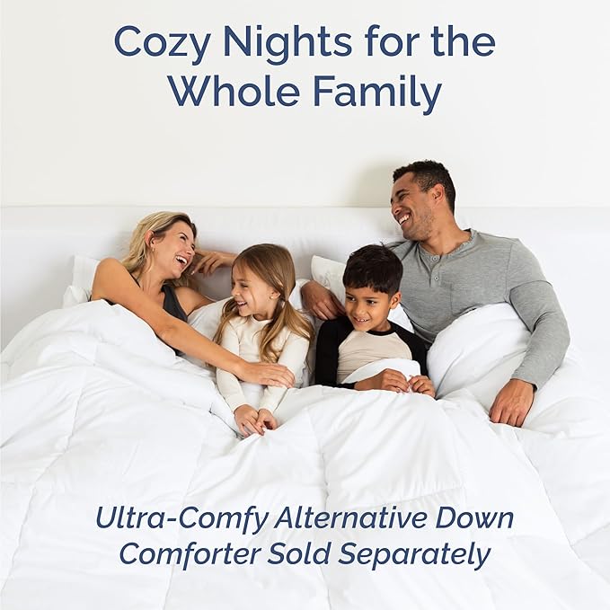 Twin 4 Piece Sheet Set - Comfy Breathable & Cooling - Soft Hotel Luxury Bedding Set with 8-16 Inch Deep Pockets - 1 Flat & 1 Fitted Sheet & 2 Pillowcases - Wrinkle Free & Easy Care - Heathered Grey
