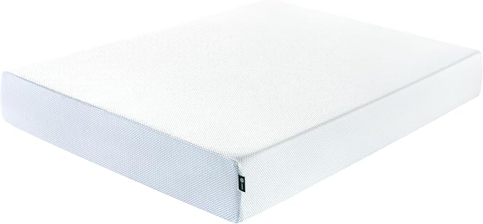 ZINUS 10 Inch Green Tea Cooling Memory Foam Mattress [New Version], Twin, Fiberglass Free, Medium Firmness, Cooling Gel Foam, Certified Safe Foams & Fabric, Mattress in A Box