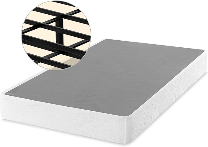 ZINUS 9 Inch Twin XL Metal Smart Box Spring, Mattress Foundation, Strong Metal Frame, Easy Assembly