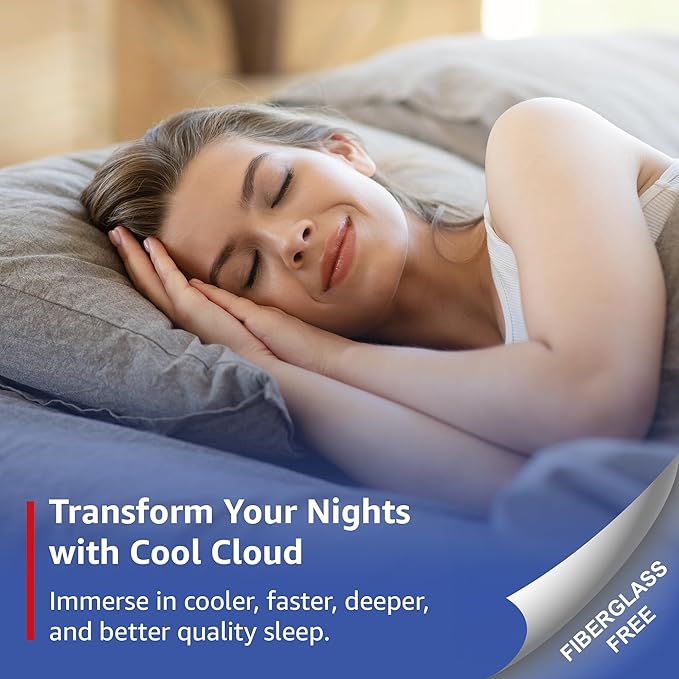 ROOST SLEEP Memory Foam Mattress, 14-Inch California King – Cool Cloud Gel Foam Bed with Soft Support and Cooling Relief – Spacious Pressure-Relieving Mattress