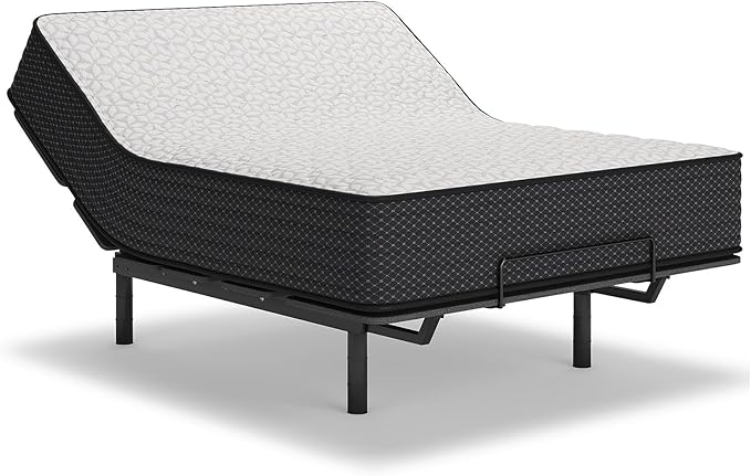 Signature Design by Ashley Limited Edition Firm 12 Inch Hybrid Mattress with Gel Memory Foam and Edge Support for Cool Sleep and Pressure Relief, King, Fiberglass Free, Mattress In A Box